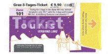 3 Tages Tourist Ticket Graz