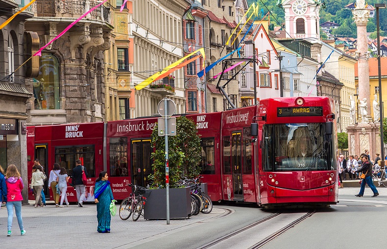 Öffentliche Verkehrsmittel Innsbruck 